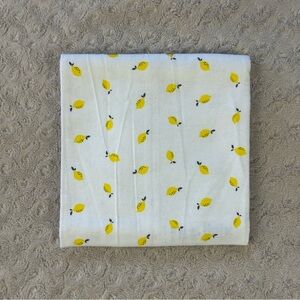 Simple Joys by Carter's Lemons Baby Receiving Blanket Yellow White Flannel Fruit